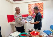 Tingkatkan Ekonomi Produktif,Satgas Binmas Noken Operasi Damai Cartenz Latih Usaha Produksi Pangan DiWilayah Pegunungan Tengah Papua