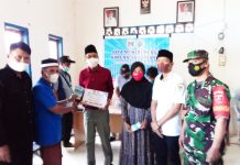 Pemerintah Desa Bonda Menyalurkan BLT Dana Desa(DD).