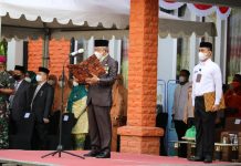 “Transformasi Layanan Umat” Jadi Pesan Menteri Agama Pada Upacara HAB Kemenag 76 Di Kanwil Kemenag Sulbar