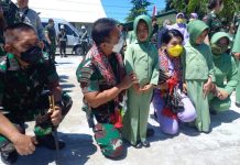 Panglima TNI Jendral Andika Perkasa Meninjau Perumahan Prajurit Korem 142 Tatag DiMamuju Sulbar