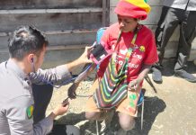 Atasi Segala Permasalahan Diwilayah Pegunungan Bintang,Satgasres Binmas Ops Noken Damai Cartenz Ajarkan Pentingnya Kesegatan