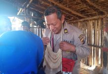 Hari Kenaikkan Isa Almasih,Satgas Binmas Noken Sambangi Bapak Melky Uopdana Tokoh Masyarakat Kampung Balusu Wilayah Pegunungan Bintang Papua