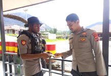 Tim Medis Satgas Binmas Ops Damai Cartenz 2022,Dukung Program Keladi Sagu Melayani Pengobatan Kepada Setiap Personil