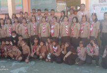 SD 001 Mamasa Gelar Upacara Hari Pramuka Yang Ke-61