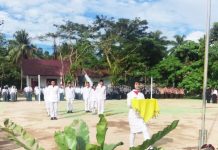 Dirgahayu Republik Indonesia,SMA 1 Pangale Gelar Upacara 17 Agustus 2022 Ke-77.