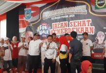 Kelurahan Pondok Aren Mengimplementasikan Program Pemerintah Dengan Menyelenggarakan Bazar,Pameran UMKM Dan Cek Kesehatan.