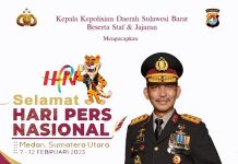 Puncak Hari Pers Nasional (HPN)Kapolda Sulbar Minta Kepada Insan Pers Yang Dapat Mencerdaskan Masyarakat.