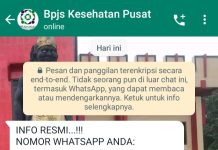 Bpjs Tidak Pernah Memberikan Bantuan Kepada Sejumlah Nomor Wa.Ini Link Penipuan??