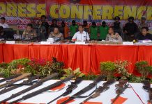 Terbongkar Home Industry Dan Ratusan Senpi Amunisi Illegal Di Bengkulu.