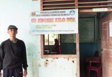 Akibat Gempa Dua Ruangan SD Kilo Dua Tidak Terpakai.