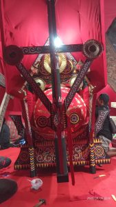 Salah satu peti Jenasah Dalam Acara Adat Pemakaman di kabupaten Mamasa.