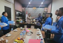 Kunker Kakorbinmas Baharkam Polri Dalam Rangka Monitori Dan Evaluasi Fungsi Binmas,Sekaligus Supervisi Operasi Rasaka Cartenz DiJayapura.
