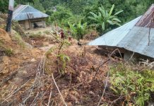 Satu Rumah Di Mamasa Tertimpa Tanah Longsor.