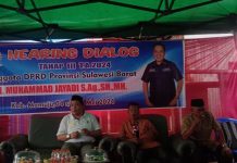 Anggota DPRD Sulbar Herring Dialog Dengan Masyarakat Mamuju.