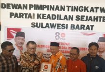 Serius Bertarung Di Pilgub Sulbar Prof Husain Syam, Mengembalikan Formolir Kesejumlah Partai Politik.