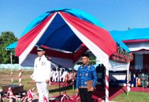 Upacara Peringatan Hari Kemerdekaan RI Ke 79 Dikecamatan Sampaga Tahun 2024