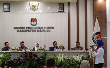 13 Parpol Siap Menangkan TINA-YUKI Untuk Mamuju Yang Lebih Baik.