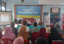 Kepala Dinas Sosial Gelar Pertemuan P2K2 Dikantor Camat Sampaga.
