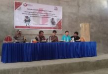 Panwascam Tapalang Barat Gelar Kegiatan Sosialisasi Pengawasan Pemilu.