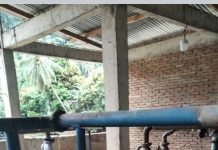 Akibat diterjang Banjir Instalasi Pengolahan Air Bersih Pdam Mamuju Terjadi Kerusakan.