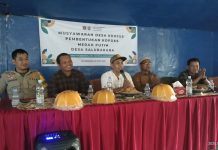 Musyawarah Desa Khusus Pembentukan Koperasi Merah Putih Desa Salubarana.