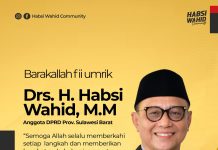 Perayaan Ulang Tahun Drs H.Habsi Wahid,MM Yang Ke 67 Fraksi PDIP Dilaksanakan Sangat Sederhana Dikantor DPRD Sulbar