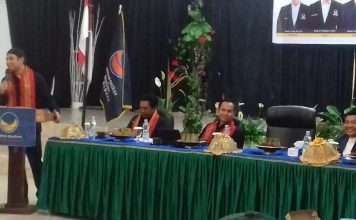 DPD Partai Nasdem Kab.Mamasa Menggelar Rakor,Begini Arahan Dirga .