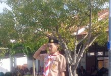 Peringatan HUT Pramuka Di kecamatan Sampaga Berlangsung Hikmat.