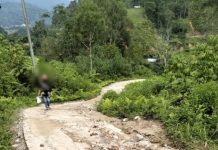 Jalan Antara Desa Sondong Layuk Ke desa Saludengen Kab.Mamasa Butuh Perhatian Pemerintah.