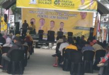 Hut Partai Golkar Ke-61,Aras Tammauni Berharap Kedepan Masyarakat Tetap Solid Menangkan Golkar Di Sulbar