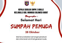 Hari Sumpah pemuda Sejumlah Kepala Sekolah Dan Pemerintah Desa Kabupaten Mamasa Sulawesi Barat Mengucapkan Selamat Hari Sumpah pemuda.