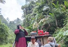 Kondisi Jalan Menuju Desa Bella Dan Koppeang Kecamatan Tapalang Memprihatinkan.