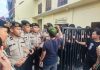 Polda Sulbar Kawal Penyampaian Aspirasi Secara Humanis, Situasi Kota Mamuju Tetap Aman Dan Kondusif.