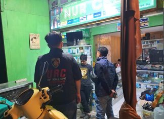 Cegah 3C Dan Balap Liar,URC Polda Sulbar Melakukan Patroli Malam DiMamuju.
