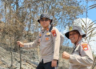 Karhutla Mengintai,Kapolres Mateng Minta Warga Tak Bakar Lahan