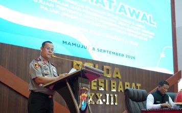 Wakapolda Sulbar Buka Audit Kinerja: Jadikan Ini Sarana Peningkatan Kinerja Serta Optimalisasi Pencapaian Tugas.