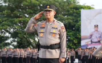 Peringati HAORNAS,Wakapolda Sulbar Dorong Semangat Pelayanan Prima Lewat Kondisi Fisik Yang Bugar.