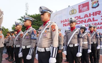 Wakalpolda Sulbar Bersama Jajarannya Memperingati Hari Olahraga Raga Nasional,Tubuh Sehat Modal Utama Melayani Masyarakat, Termasuk Hadapi Karhutla.