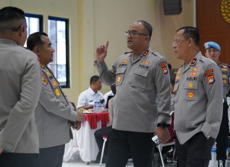 Pantauan Pendalaman Audit Itwasum Polri Ke-3,Kapolda Sulbar Pastikan Semua Aturan,Dorong Peningkatan Kinerja Optimal.