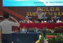 Jamin Transparansi,Kapolda Sulbar Resmi Tutup Taklimat Akhir Audit Kinerja Tahap 11 Itwasum Polri
