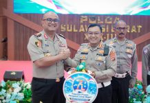 Syukuran 71 TH Pengabdian, Komitmen Ditlantas Polda Sulbar Menjaga Senyuman Dan Merawat Harapan Untuk Negeri