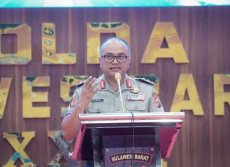 Kapolda Sulbar Titipkan Senyuman Dan Harapan Masyarakat Di Pundak Polantas, Refleksi 71 Tahun Pengabdian