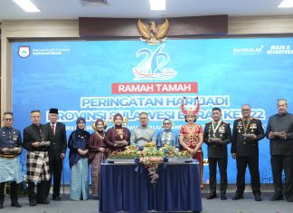 Kapolda Sulbar Hadiri Puncak Peringatan Hari Jadi Provinsi Sulawesi Barat Ke-22.