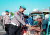 Refleksi 24 Tahun Pengabdian, Bidang Propam Polda Sulbar Gelar’ Bakti Sosial Sasar Tukang Becak