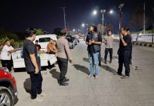 Patroli Hunting Tengah Malam,URC Polda Sulbar Perketat Pengamanan Kota Mamuju