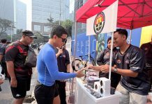 Game Spin Wheel Berhadiah Ramaikan Sosialisasi Hak Untuk Tahu Di CFD Jakarta