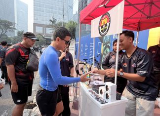Game Spin Wheel Berhadiah Ramaikan Sosialisasi Hak Untuk Tahu Di CFD Jakarta
