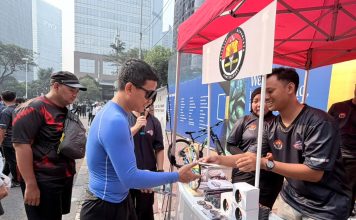 Game Spin Wheel Berhadiah Ramaikan Sosialisasi Hak Untuk Tahu Di CFD Jakarta