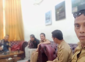 Syahbandar Dan BPBD Bersama Camat Pulau Balabalakang Menggelar Rapat Kelanjutan Bantuan Air Bersih.