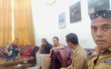 Syahbandar Dan BPBD Bersama Camat Pulau Balabalakang Menggelar Rapat Kelanjutan Bantuan Air Bersih.